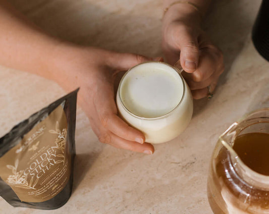Golden Sticky Chai Latte - Roogenic