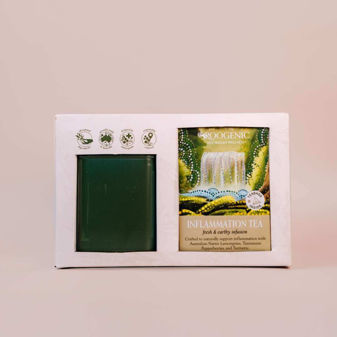 Inflammation Tea & Tin Gift Box (Tea Bags)