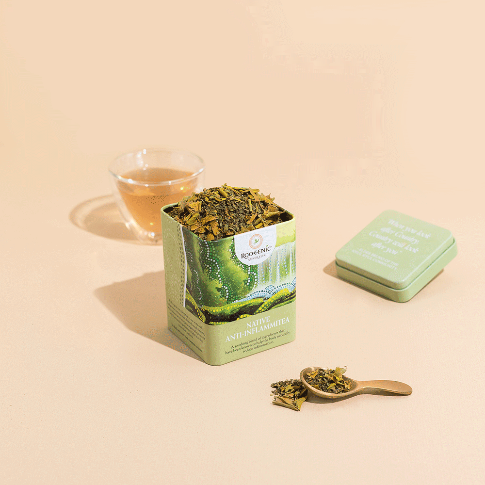Native Anti-Inflammitea Tea Tin Health & Wellness Roogenic