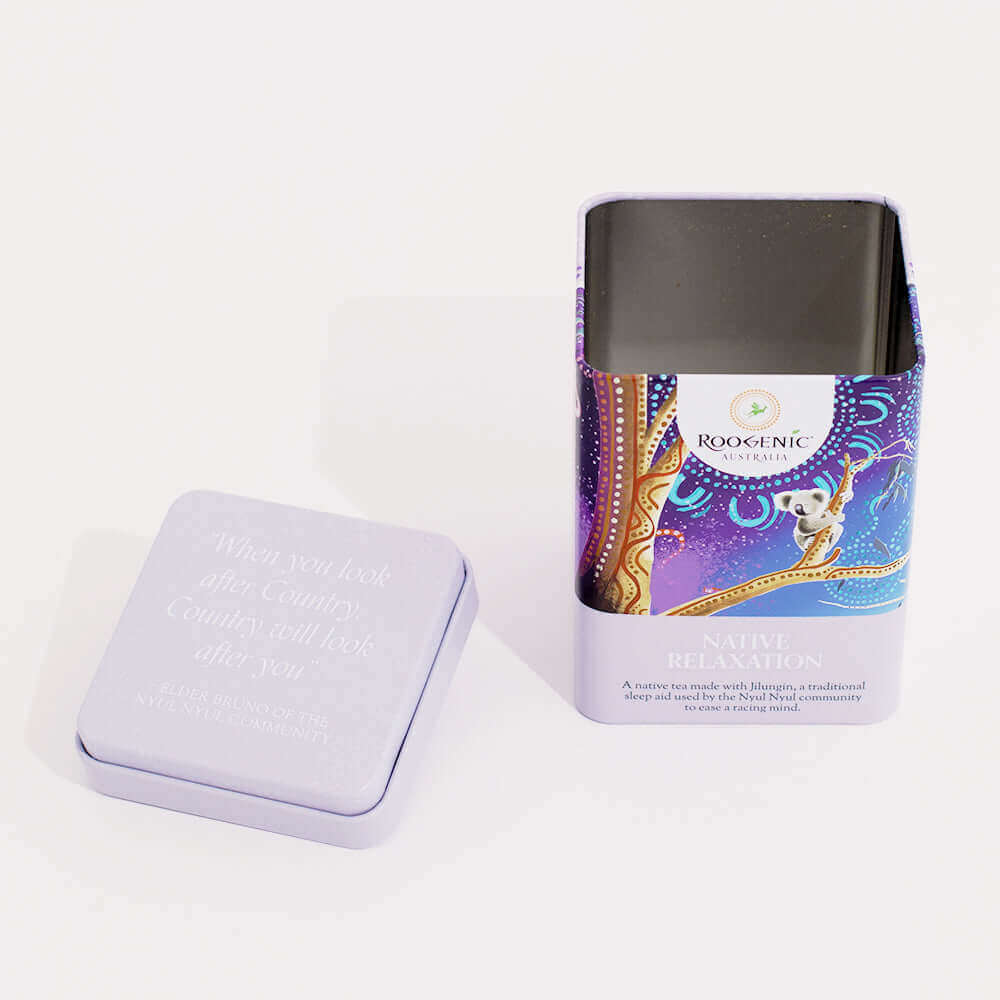 Native Relaxation Tea Tin - Roogenic