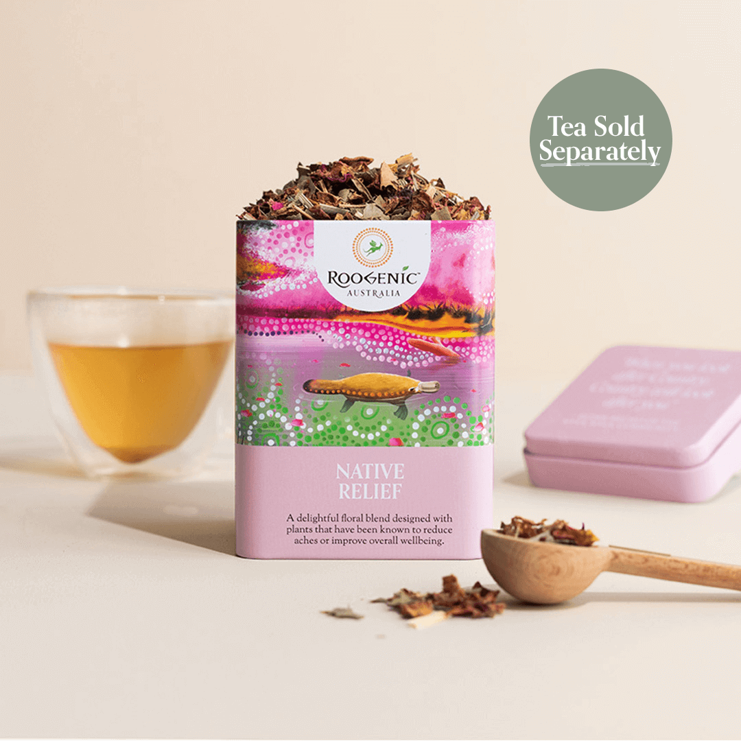 Native Relief Tea Tin - Roogenic