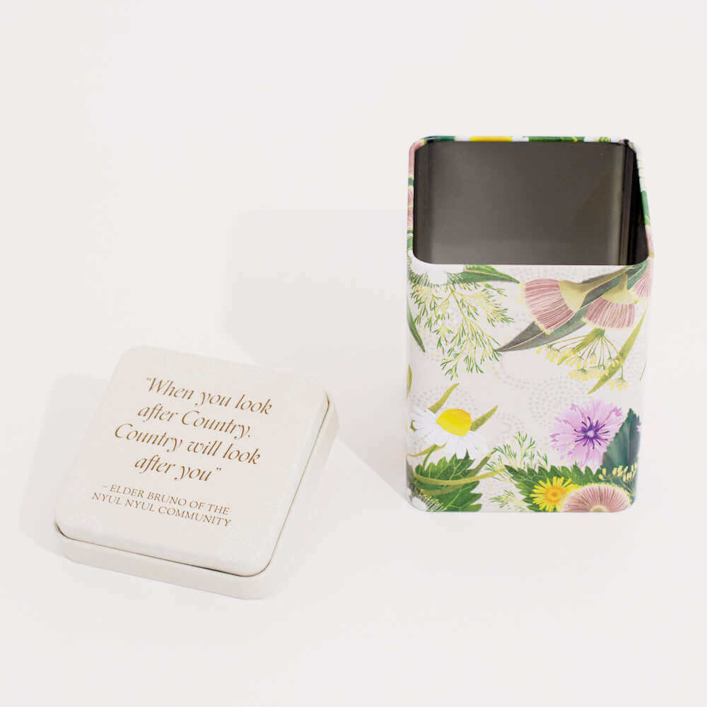 Australian Botanical Tea Tin - Roogenic