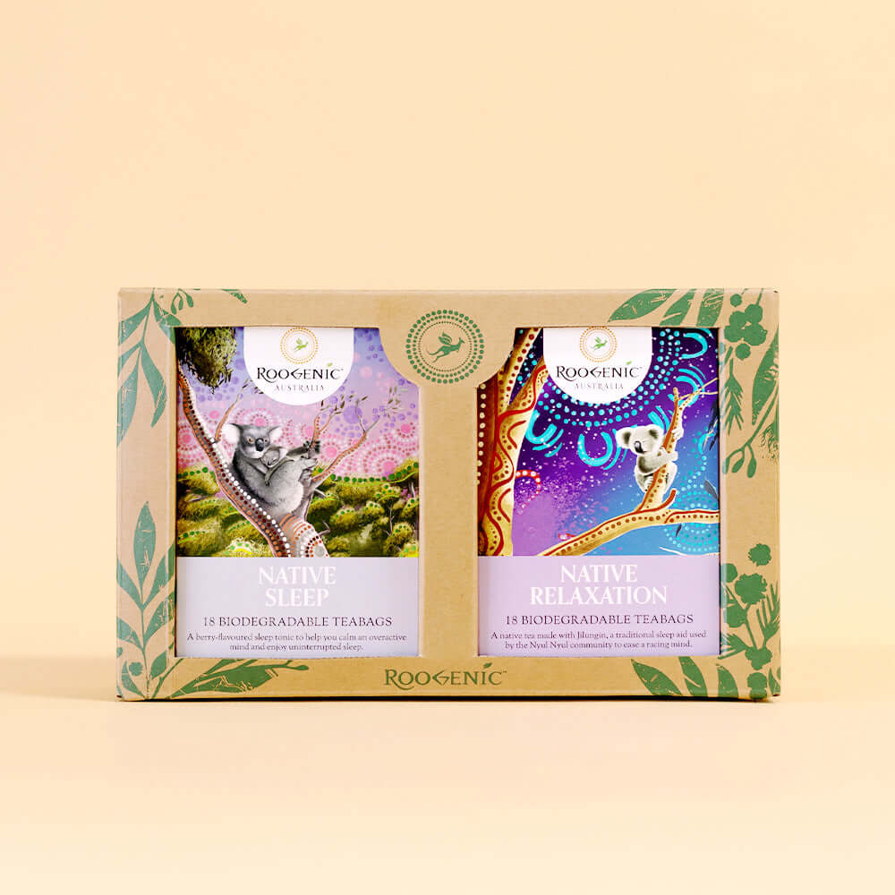 Sleep Tea Gift Box Native Relaxation & Native Sleep Teas Roogenic