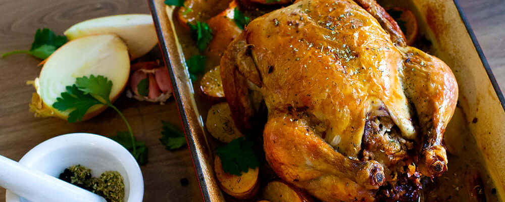 Roast Christmas Chicken w/ Australian Spices - Roogenic