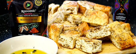 Wattleseed Focaccia - Roogenic