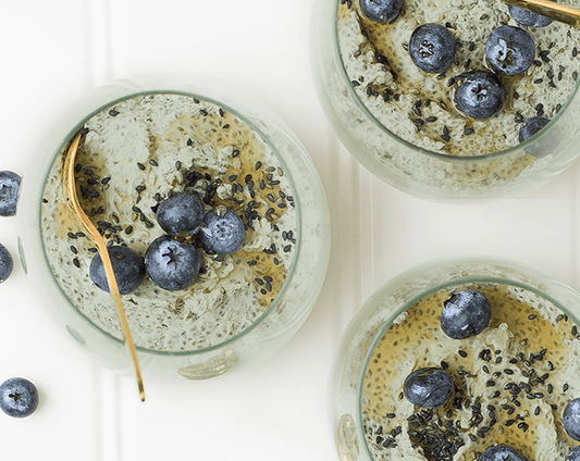 Matcha Chia Pudding - Roogenic