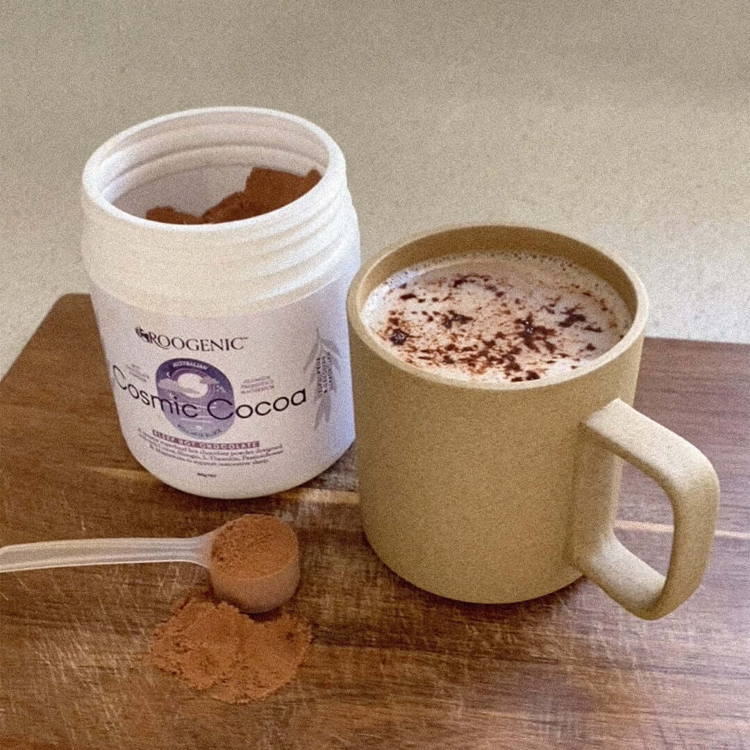 Spiced Hot Chocolate with Cosmic Cocoa - Roogenic