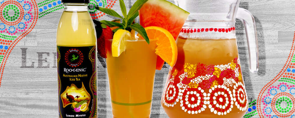 Lemon Myrtle & Rose Iced Tea - Roogenic