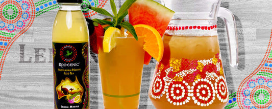 Lemon Myrtle & Rose Iced Tea - Roogenic
