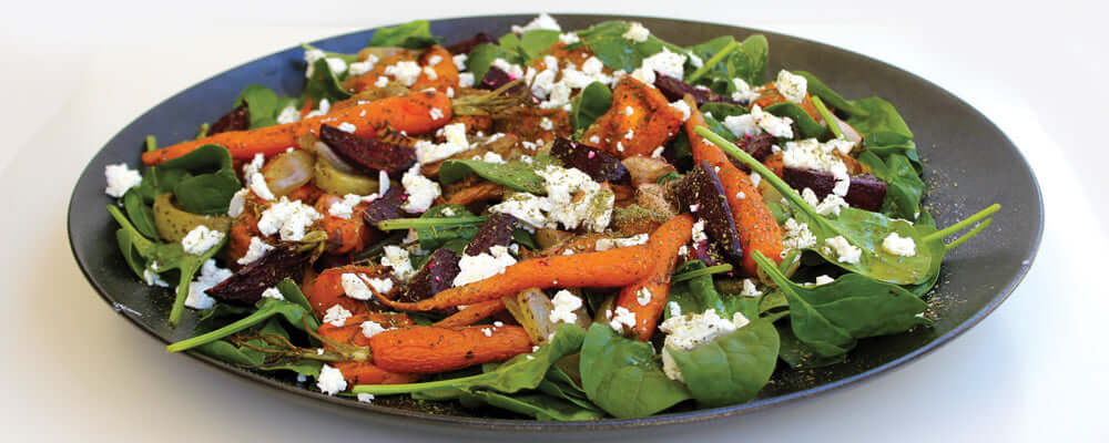 Lemon Myrtle Roast Vegetable Salad - Roogenic