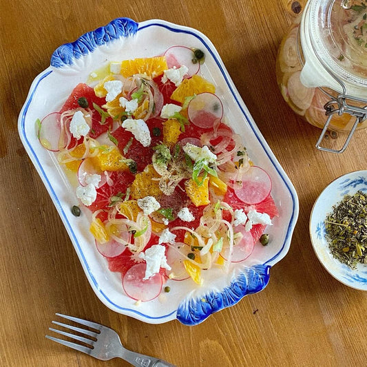Citrus Salad with Pickled Shallots (Native Anti-Inflammitea) - Roogenic