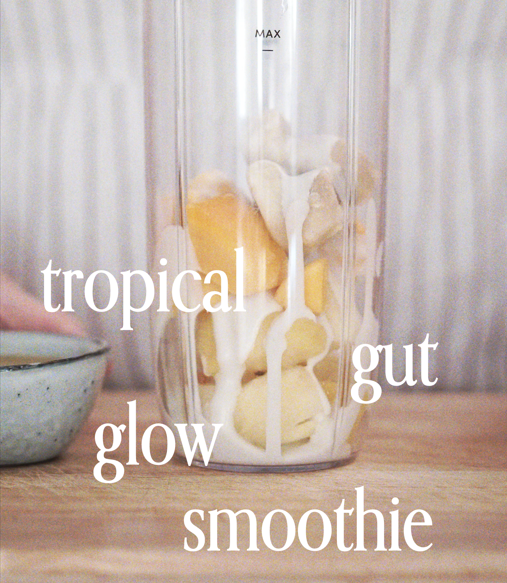 Tropical Gut Glow Smoothie