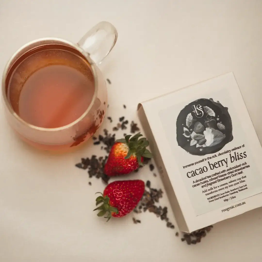 Free Leaf Society Tea: Cacao Bliss – Australian Tea and Wellness – Roogenic