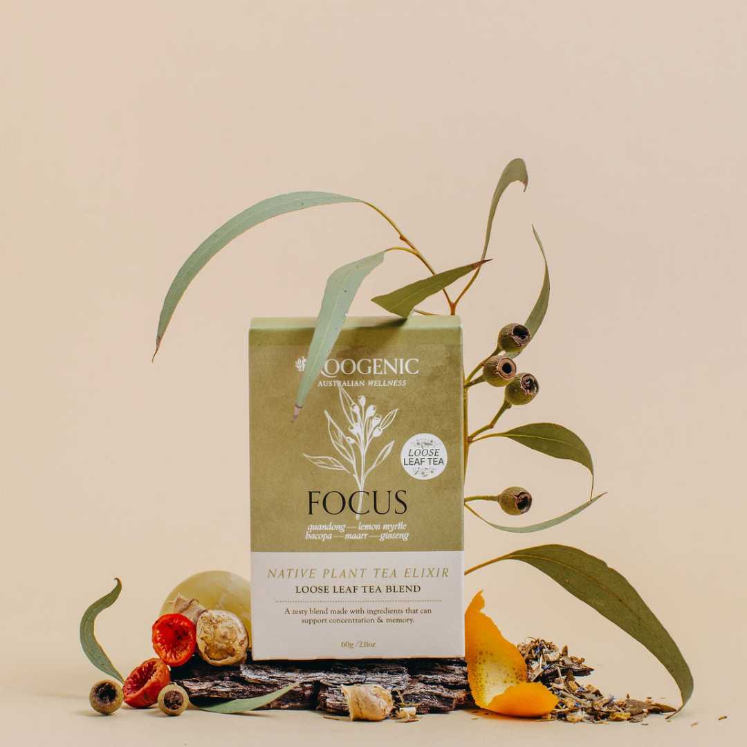 Focus Tea with Featured Ingredients