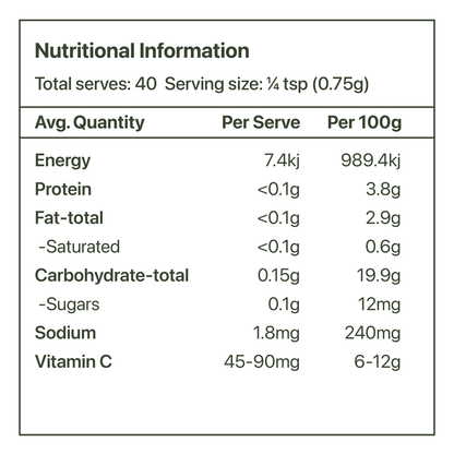 Kakadu Plum Powder (Gubinge)
