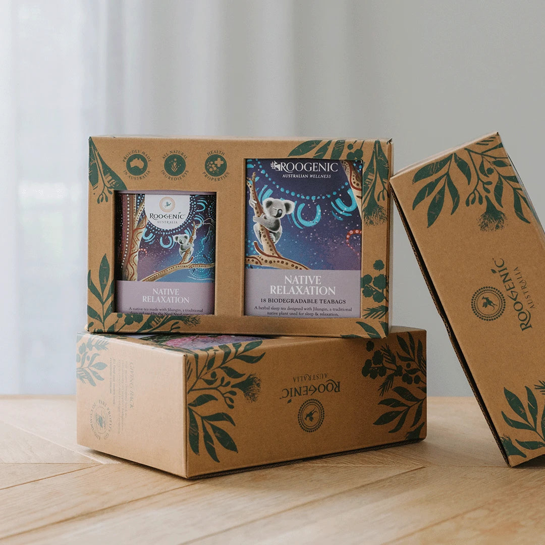 Native Relaxation Tea & Tin Gift Box - Roogenic