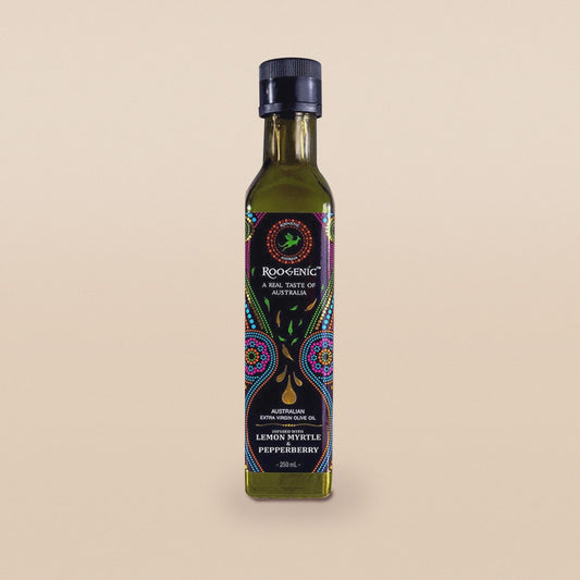 Australian Olive Oil Infused with Lemon Myrtle & Pepperberry